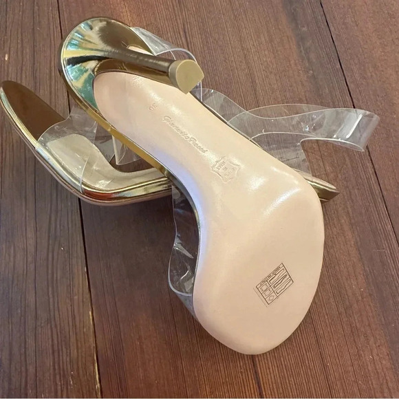 Gianvito Rossi Metropolis sandals in laminated leather and PVC - Picture 3 of 5